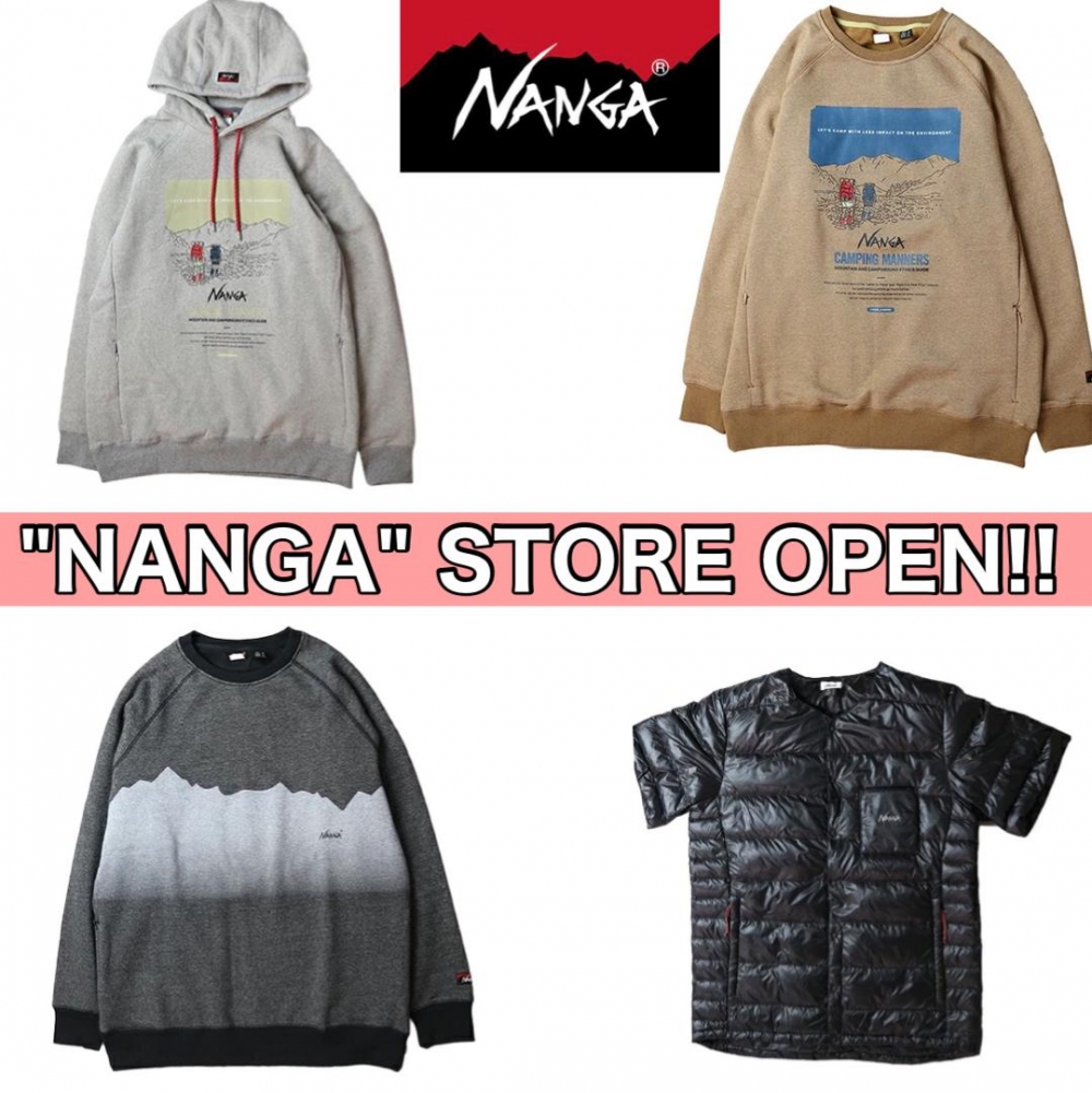NANGA STORE OPEN!!
