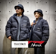 新発売！blue.black.baby×NANGAダウンジャケット